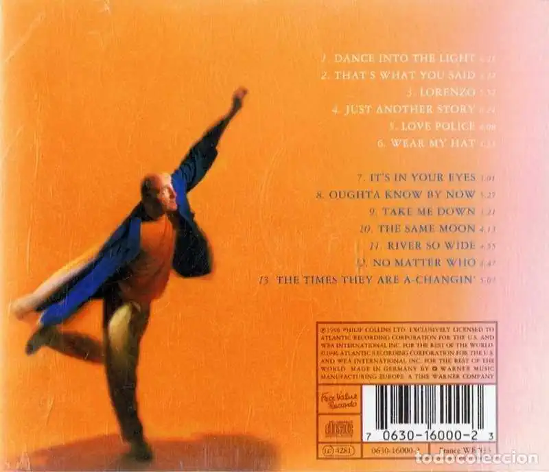 Phil Collins - Dance Into The Light - CD /plast/