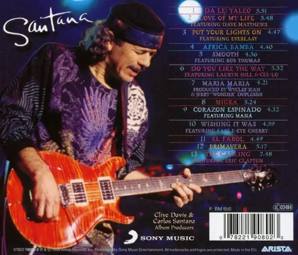 Santana - Supernatural - CD /plast/