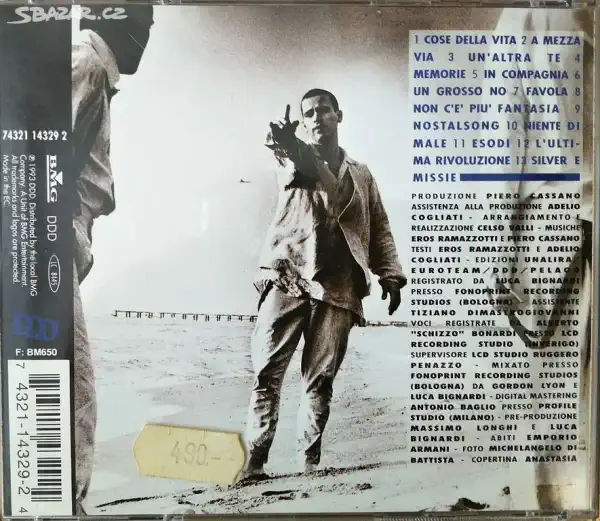 Eros Ramazzotti - Tutte Stories - CD /plast/