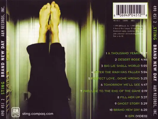 Sting - Brand New Day - CD /plast/