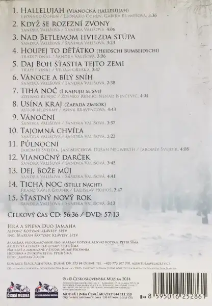 Duo Jamaha - Vianočný darček - CD+DVD /plast/