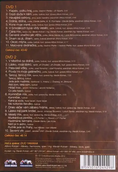 Duo Yamaha - Dolina, dolina - 2xDVD /plast/