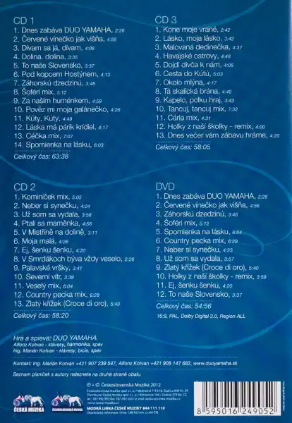 Duo Yamaha - Elixír mladosti - 3xCD+DVD /plast/bazarové zboží/