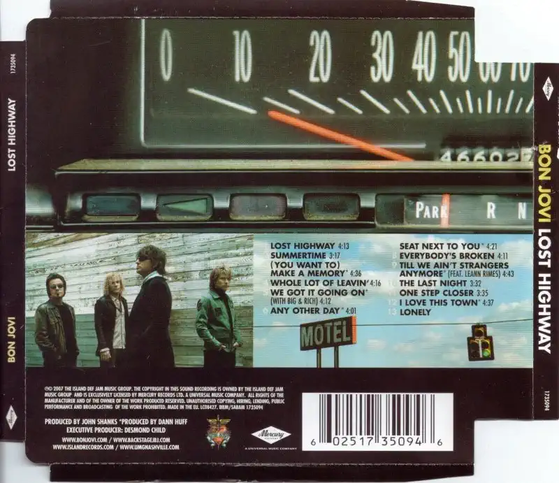 Bon Jovi - Lost Highway - CD /plast/