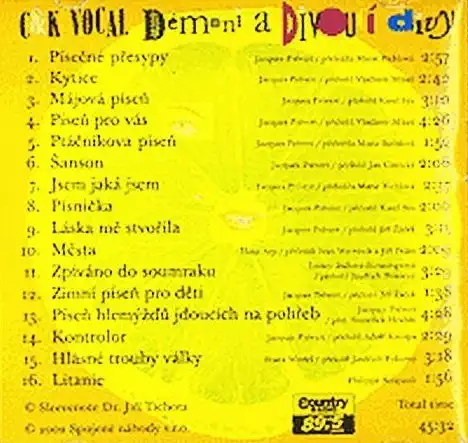 C & K Vocal - Démoni a Divoucí divy - CD /plast/