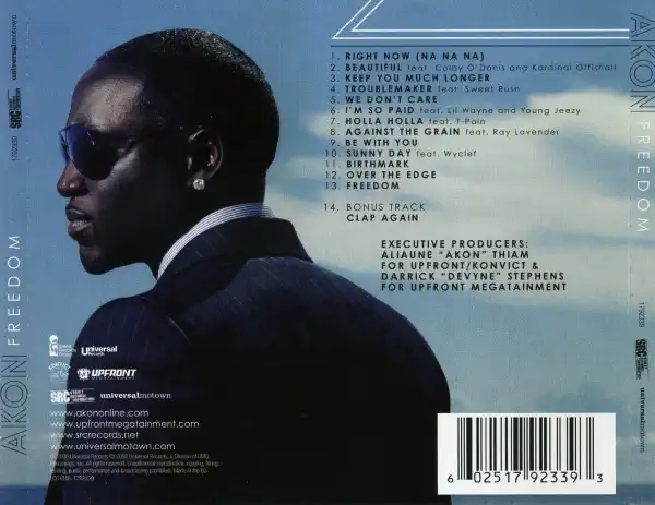 Akon - Freedom - CD /plast/
