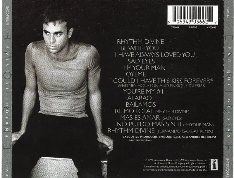 Enrique Iglesias - Enrique - CD /plast/ bazarové zboží