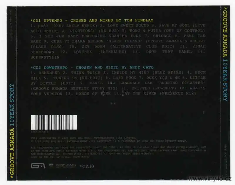 Groove Armada - 10 Year Story - CD /plast/
