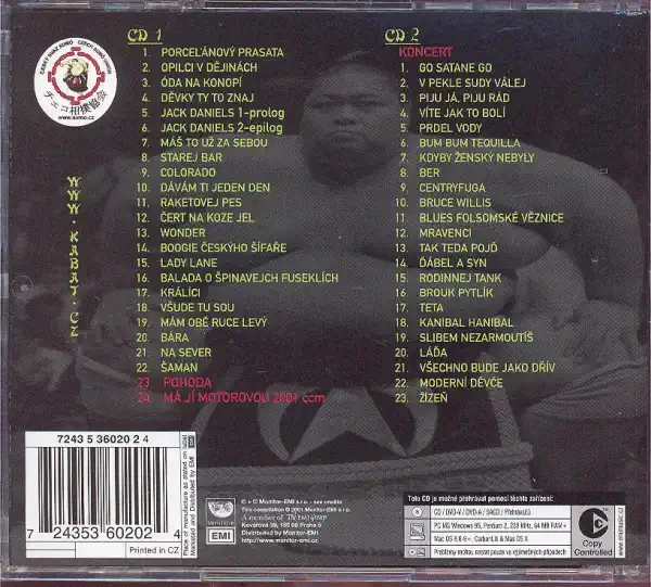 Kabát - Suma Sumárum - The Best of 1991-2001 - CD /plast/