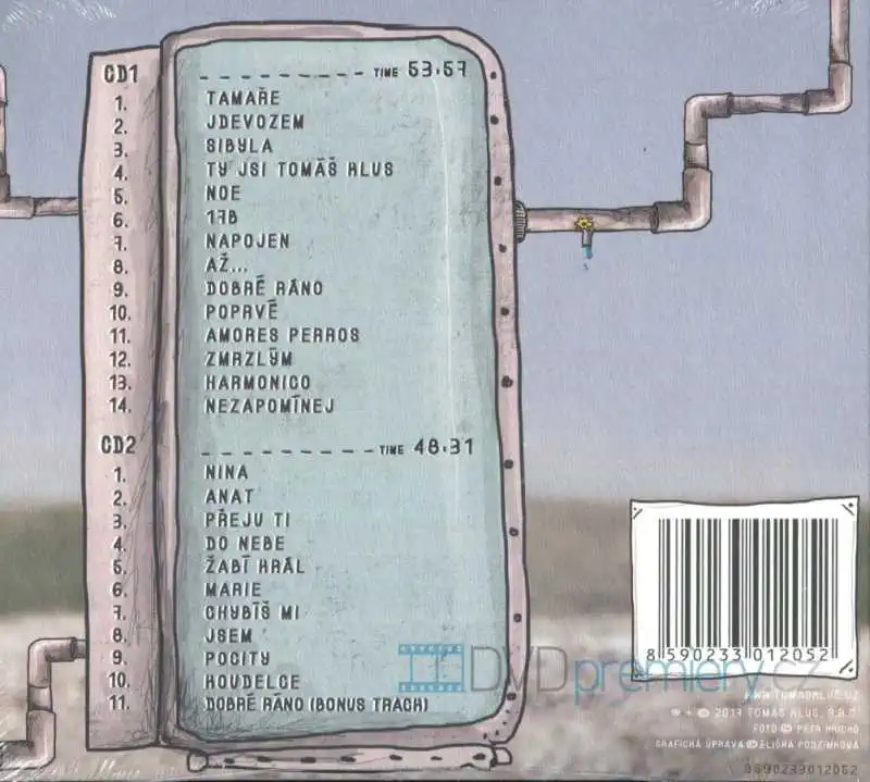 Tomáš Klus a Jeho cílová skupina - Živ je... - 2xCD /karton obal/