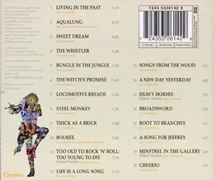 Jethro Tull - The very best of - CD /plast/