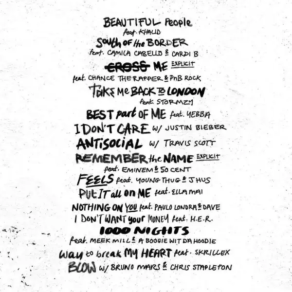 Ed Sheeran - No. 6 Collaborations Project - CD /plast/