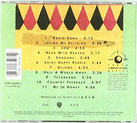 R.E.M. - Out of Time - CD /plast/
