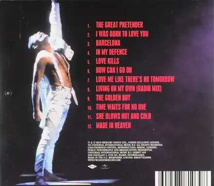 Freddie Mercury - Never Boring - CD /plast/