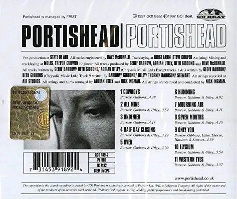Portishead - Portished - CD /plast/