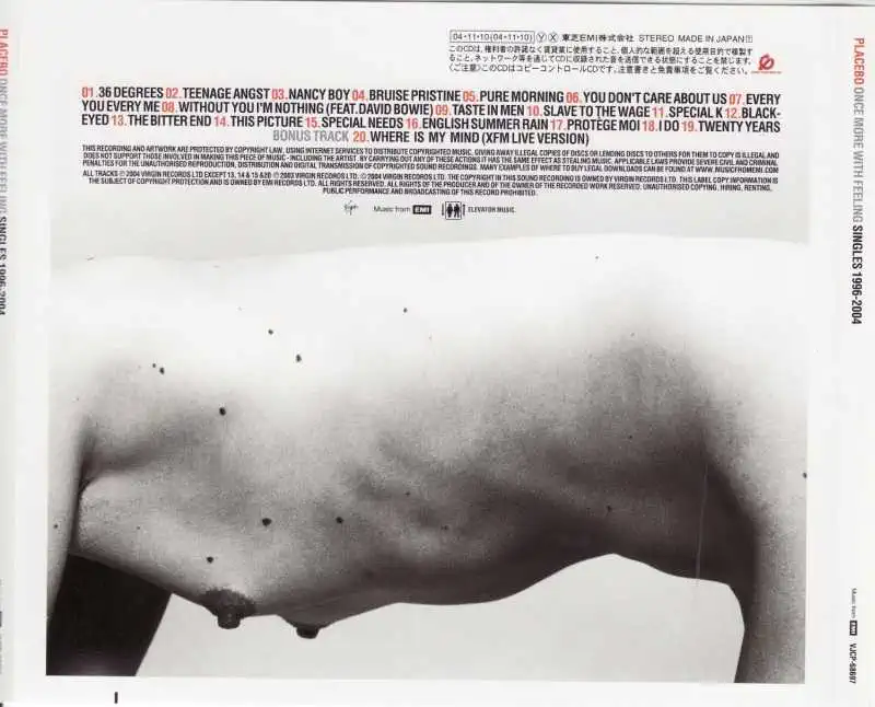 Placebo - Once More With Feeling - Singles 1996-2004 - CD /plast/