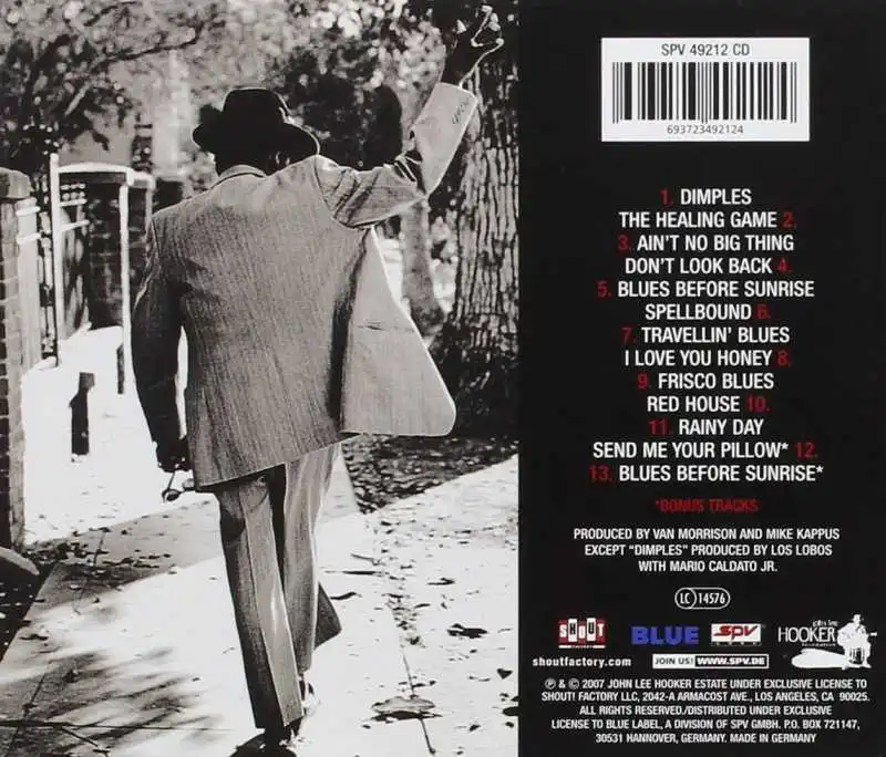 John Lee Hooker - Don't Look Back - CD /plast/