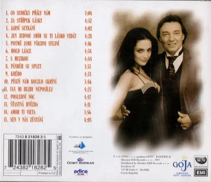 Karel Gott a Lucie Bílá - Duety - CD /plast/