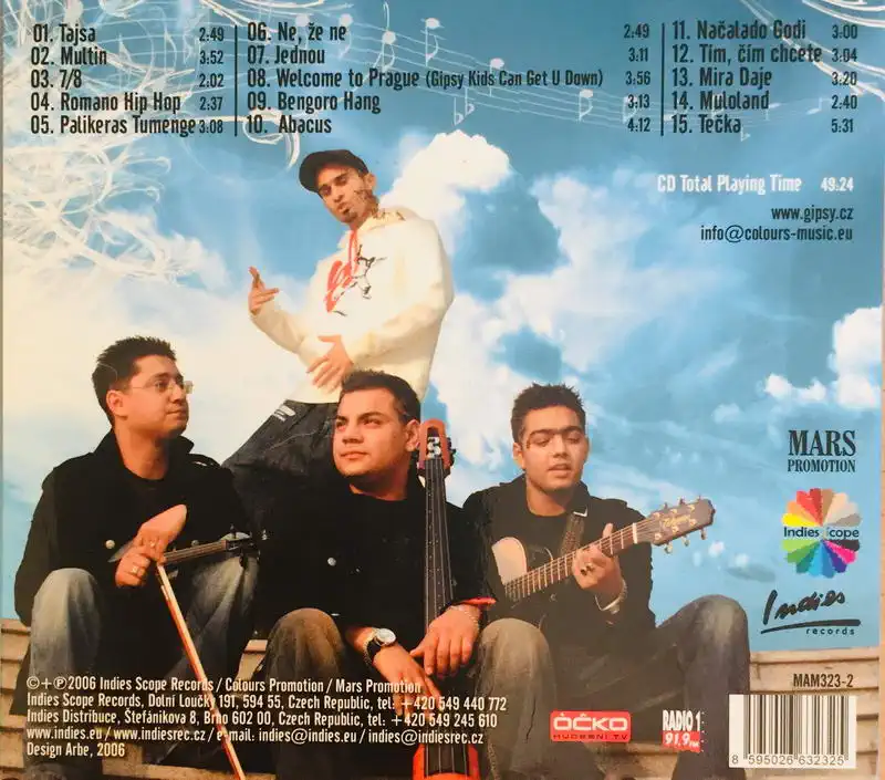 Gipsy.cz - Romano Hip Hop - CD /digipack małý/