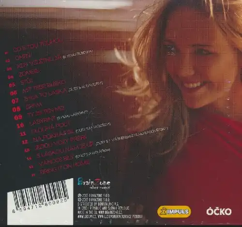 Lucka Vondráčková - Oheň - CD /digipack malý/