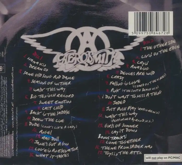 Aerosmith - O, Yeah - Ultimate Aerosmith Hits - 2xCD /plast/