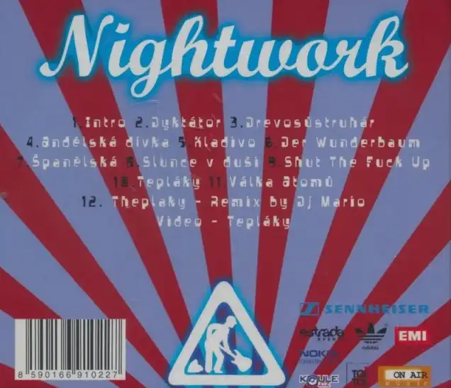 Nightwork - Tepláky aneb Kroky Františka Soukupa - CD /plast/