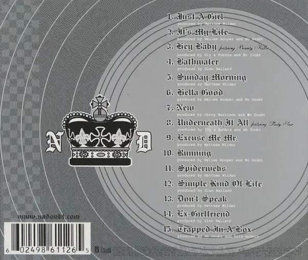 No Doubt - The Singles 1992-2003 - CD /plast/