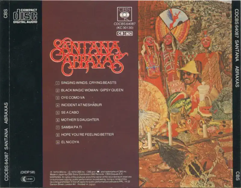 Santana - Abraxas - CD /plast/