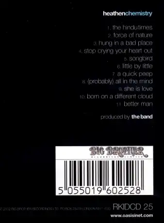 Oasis - Heathen Chemistry - CD /plast/