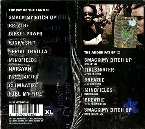 Prodigy - The Fat of the Land - CD /plast/