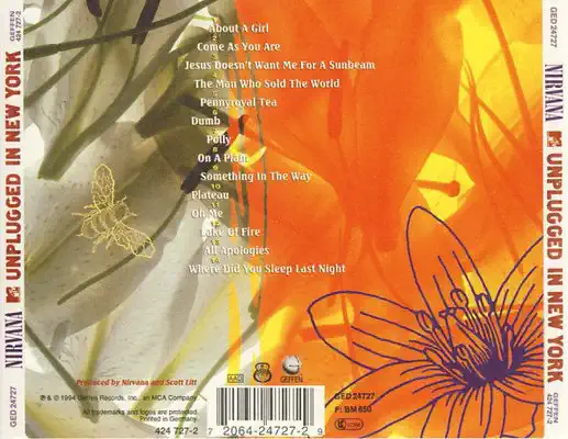 Nirvana - Unplugged in New York - CD /plast/