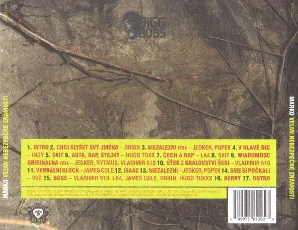 Marko - Velmi nebezpečné známosti - CD /plast/