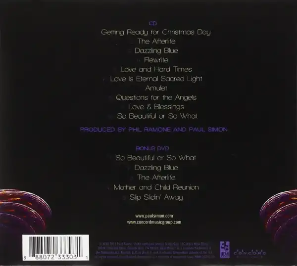 Paul Simon - So Beautiful or So What - CD /plast/