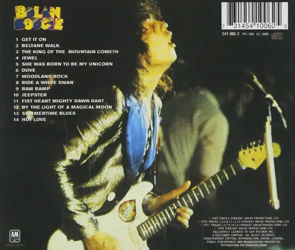 T.Rex - Bolan Boogie - CD /plast/