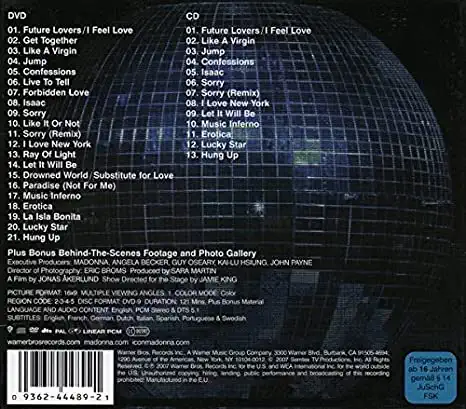 Madonna - The Confessions Tour - CD + DVD /digipack malý/