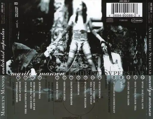 Marilyn Manson - Antichrist Superstar - CD /plast/