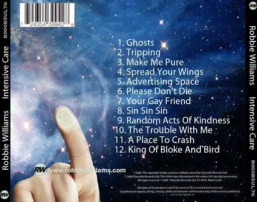 Robbie Williams - Intensive Care - CD /plast/