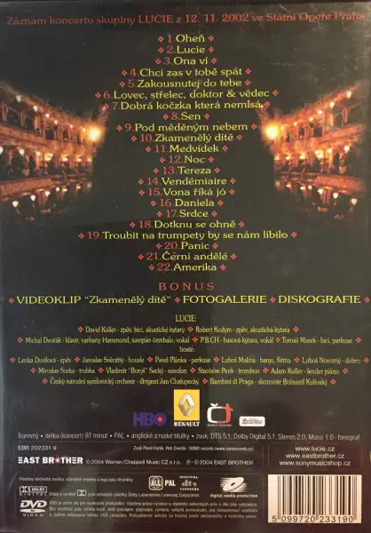 Lucie v Opeře - DVD /plast/