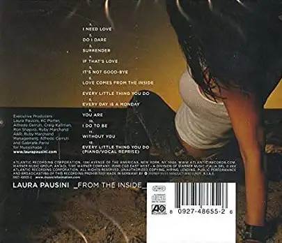 Laura Pausini - From the Inside - CD /plast/