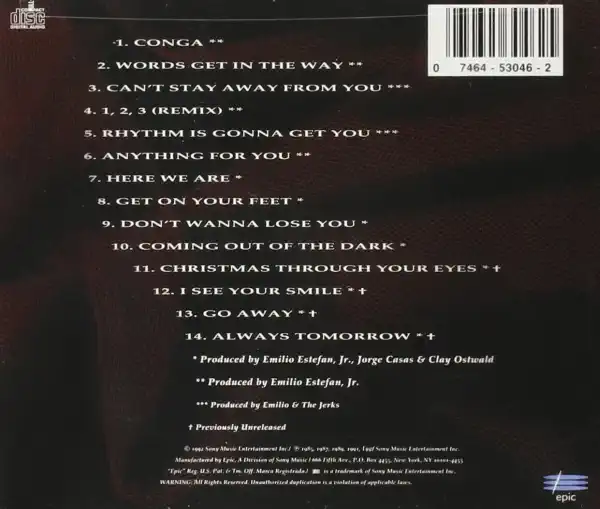 Gloria Estefan - Greatest Hits - CD /plast/
