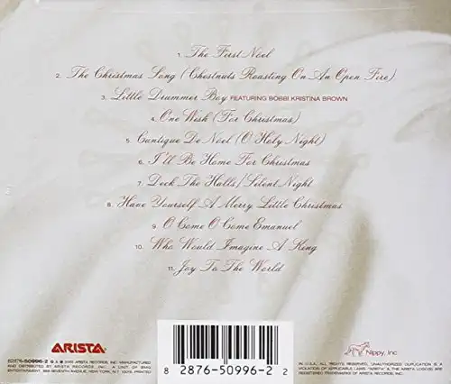 Whitney Houston - One Wish - The Holiday Album - CD /plast/