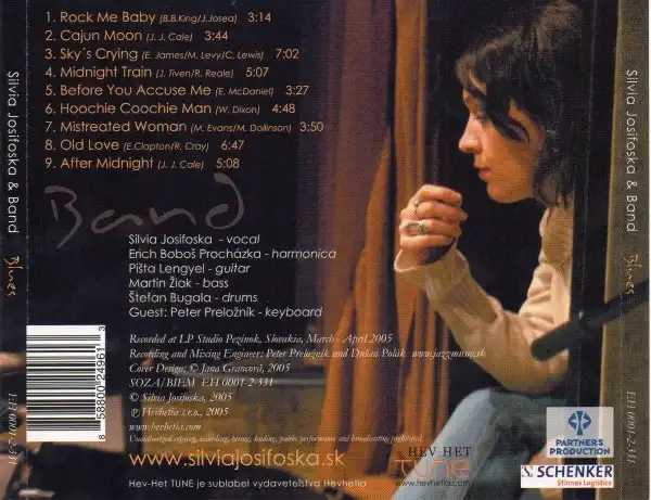 Silvia Josifoska & Band - Blues - CD /plast/