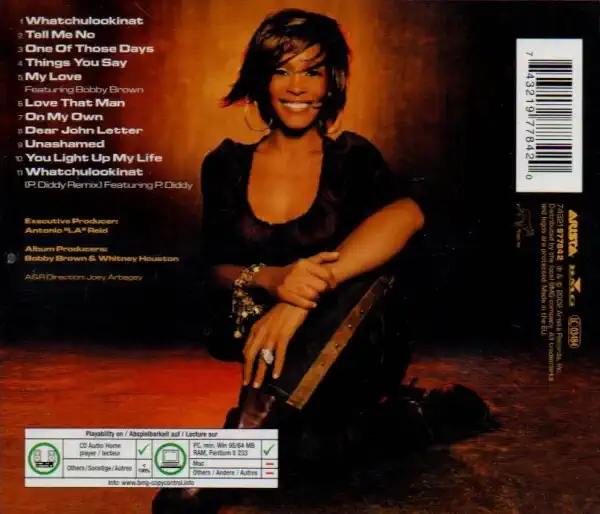 Whitney Houston - Just Whitney... - CD /plast/