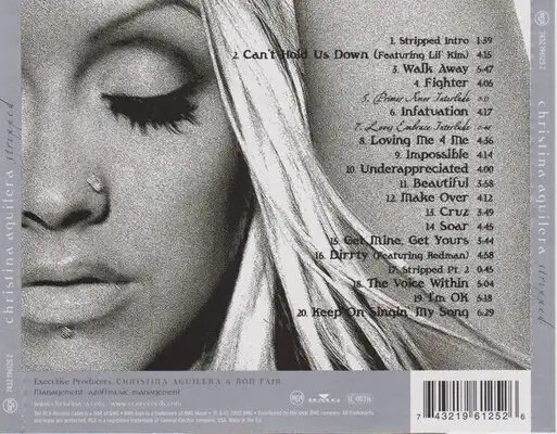 Christina Aguilera - Stripped - CD /plast/