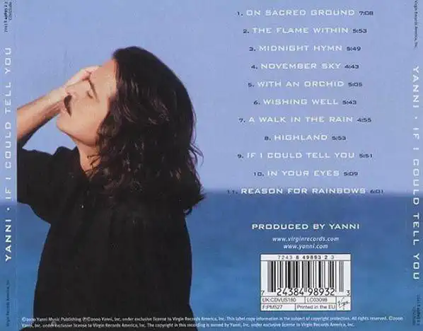 Yanni - If I Could Tell You - CD /plast/