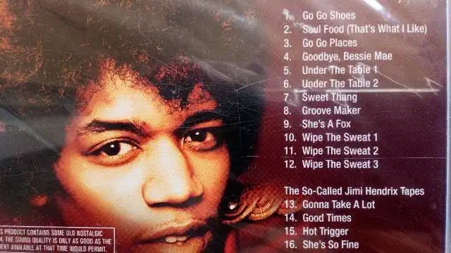 Jimi Hendrix - Lonnie Youngblood And The So-Called Tapes - CD /plast/