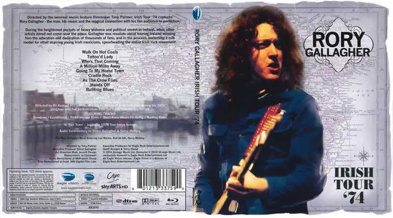 Rory Gallagher - Irish Tour '74 - DVD /plast/