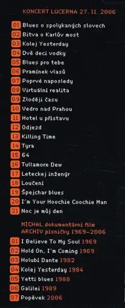 Michal Prokop - Live 60 Lucerna 2006 - DVD /plast/