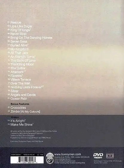 Echo and the Bunnymen - Live in Liverpool - DVD /plast/