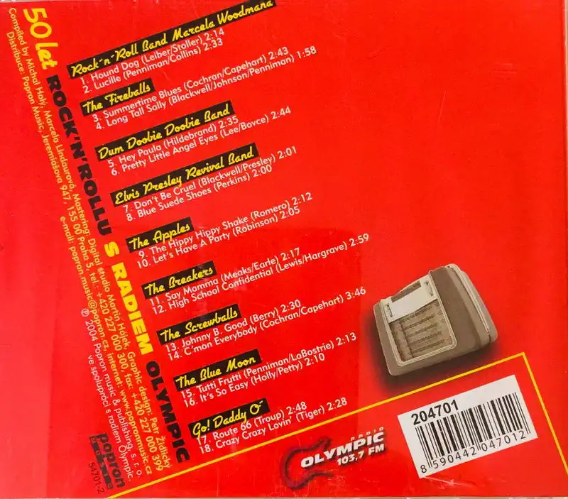 50 let Rock'n'rollu s radiem Olympic - CD /plast/